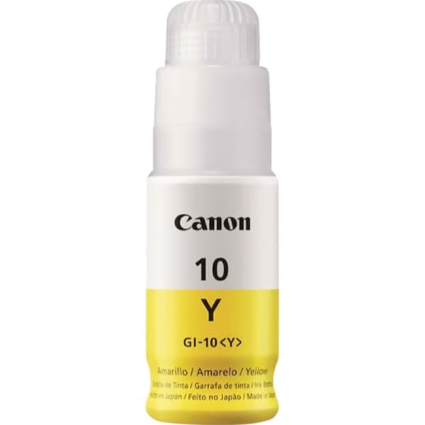 Botella de Tinta Canon GI-10 - Amarillo 70mL