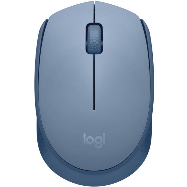 Mouse Logitech M170 Inalámbrico - Gris Azulado (910-006863)