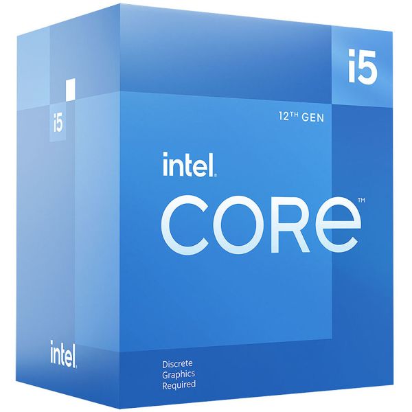 Procesador CPU Intel Core i5-12400F 2.5 GHz LGA 1700 18 MB con Cooler