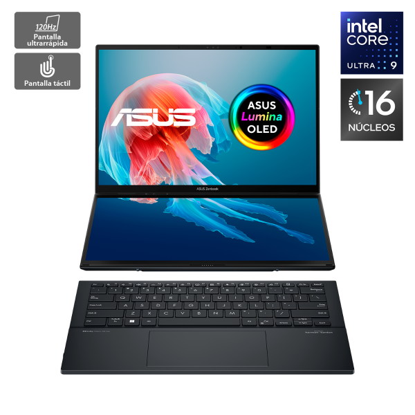 Notebook ASUS Zenbook DUO OLED Intel Core Ultra 9 16 Núcleos 32GB 1TB UX8406MA-PZ026W