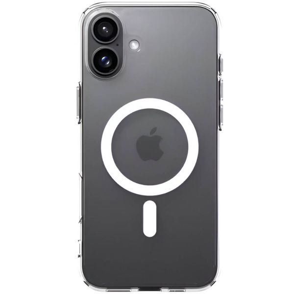 Estuche Protector Spigen iPhone 16 Crystal Hybrid Mag Fit - White (ACS08225)
