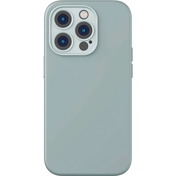 Estuche Protector de Silicona + Protector de Pantalla Baseus Liquid Silica Gel Series para iPhone 14 Pro - Succulent (ARYT020603)