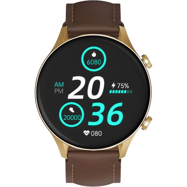 Reloj Smartwatch G-Tide R2 Pro - Oro/Marrón