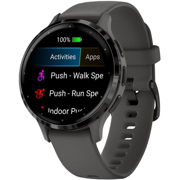 Reloj Smartwatch Garmin Venu 3S Stainless Steel Bezel - Gris (010-02785-00)