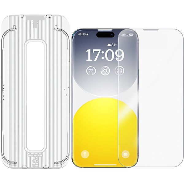 Protector de Pantalla Baseus Sapphire HD para iPhone 15 (P60057504203-00)