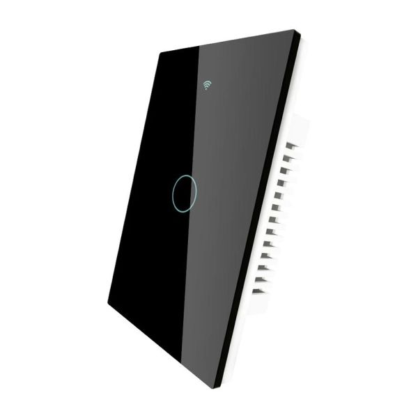 Interruptor de Luz Inteligente Moes ZS-US1-BK-MS Zigbee 1 Botón - Negro