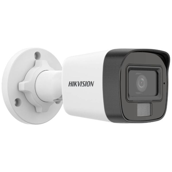 Cámara de Vigilancia Hikvision Bullet DS-2CE16K0T-LPFS 3K 2.8mm - Blanco/Negro