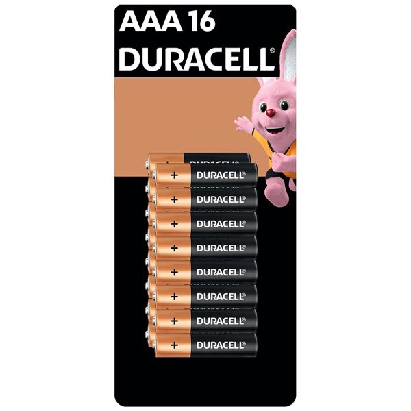Pila Alcalina Duracell AAA - 16 unidades