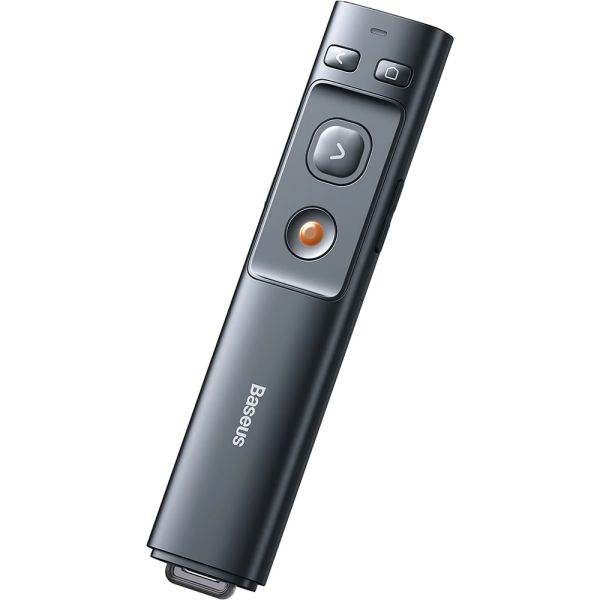 Presentador Láser Baseus Orange Dot Inalámbrico - Negro (ACFYB-0G)