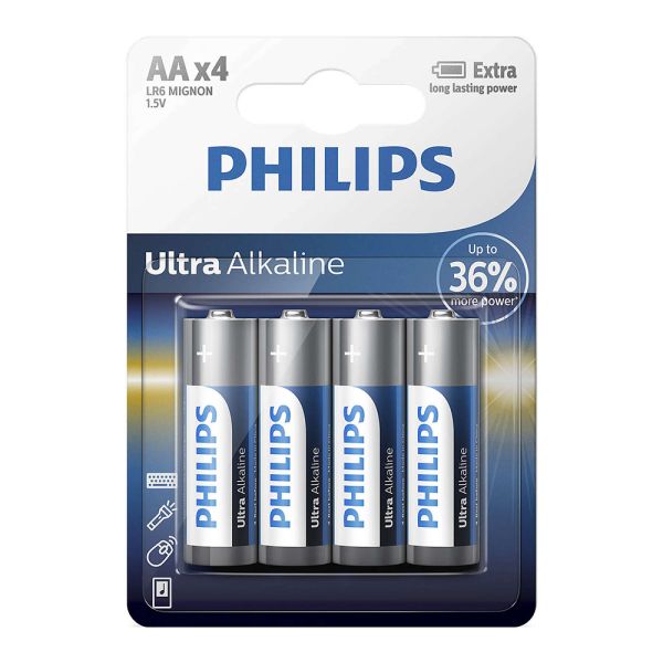 Pila Philips Ultra Alkalina AA LR6E4B/97