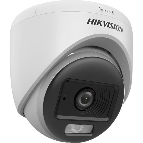 Cámara de Vigilancia Hikvision Domo DS-2CE70DF0T-LPFS 2.8mm ColorVu - Blanco/Negro