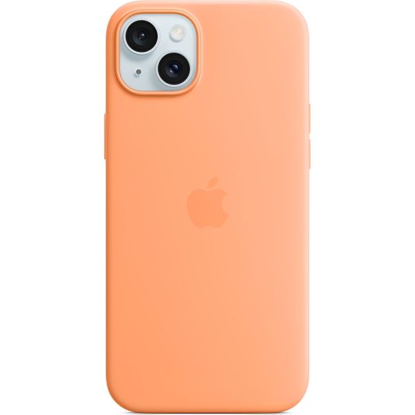 Estuche Protector Apple para iPhone 15 Plus Magsafe MT173ZM/A - Orange Sorbet