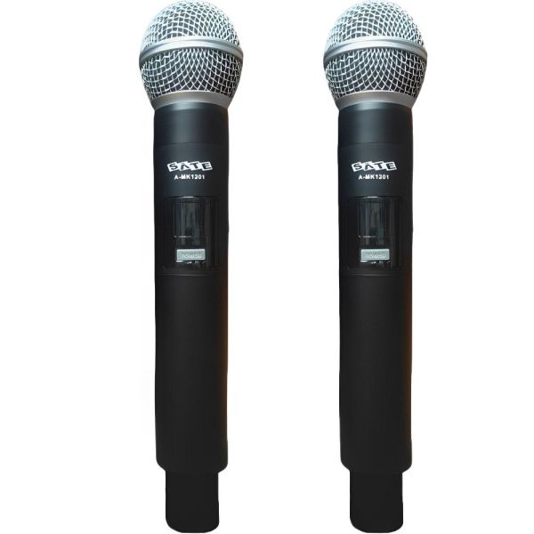 Micrófono Satellite A-MK1201 Inalámbrico - Negro