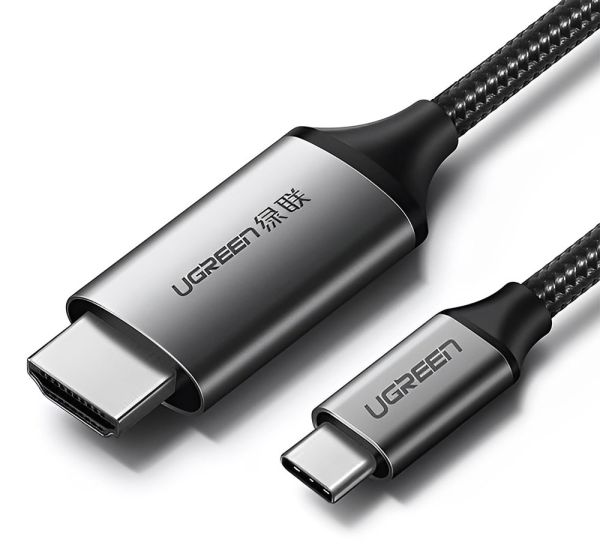 Cable Ugreen USB-C a HDMI 50570 - Negro 2 metros