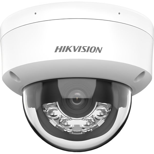Cámara de Vigilancia IP Hikvision Domo DS-2CD1143G2-LIU 4MP Smart Hybrid Light - Blanco/Negro