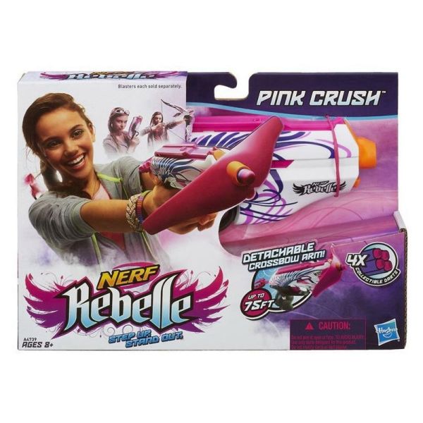 Lanza Dardos Pink Crush Hasbro A4739