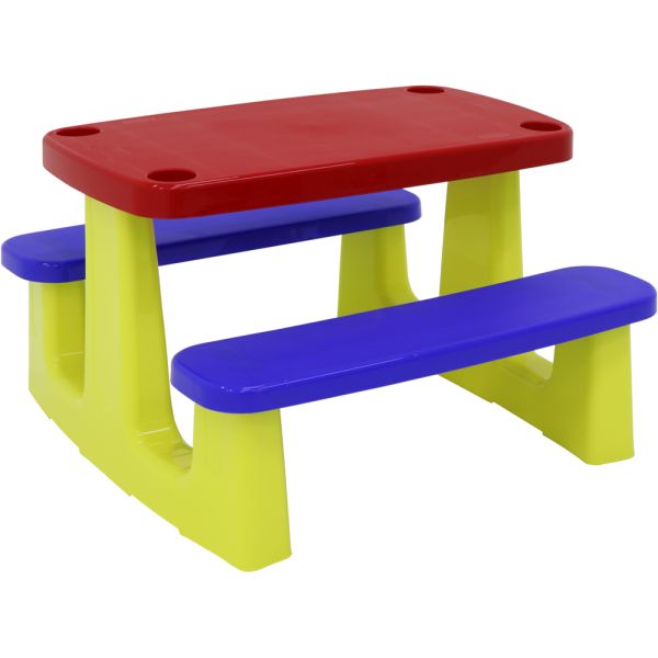 Mesa Infantil Tramontina Pic-NIC - Rojo/Azul