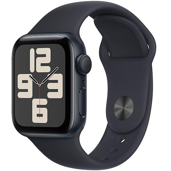 Apple Watch SE 2ª generación (2023) caja de aluminio en medianoche y correa deportiva en color medianoche 44 mm S/M MRE73LL/A