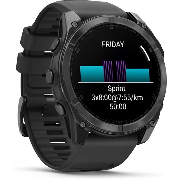 Reloj Smartwatch Garmin Fenix 8 AMOLED - Negro (010-02905-00)