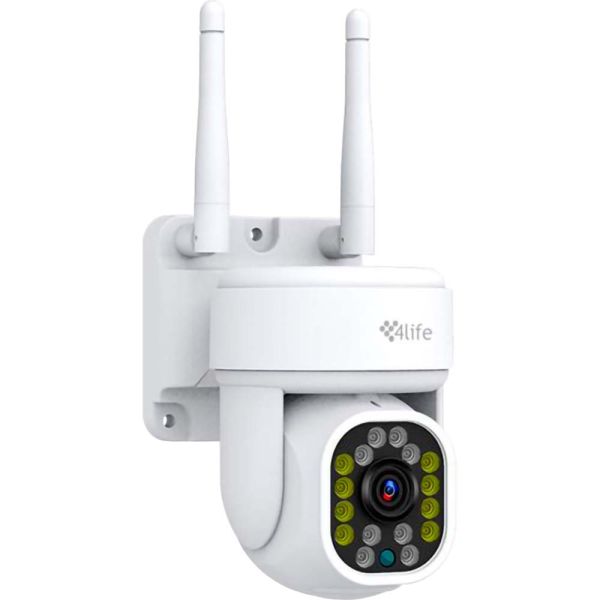 Cámara de Vigilancia Inteligente 4Life FLD7G 2da Generación Wi-Fi - Blanco