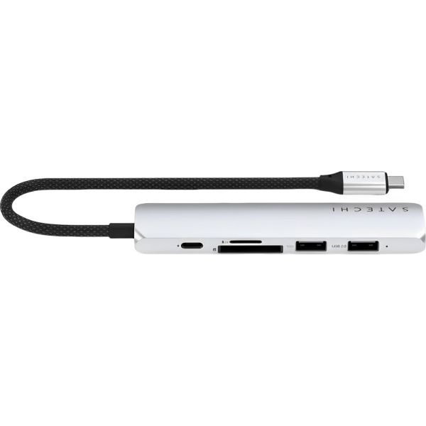 Hub Satechi Multiport 6 en 1 USB-C - Silver (ST-P6SS)