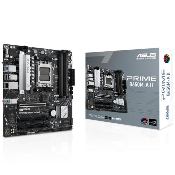 Placa Madre Asus Prime B650M-A II AM5 DDR5 Micro ATX