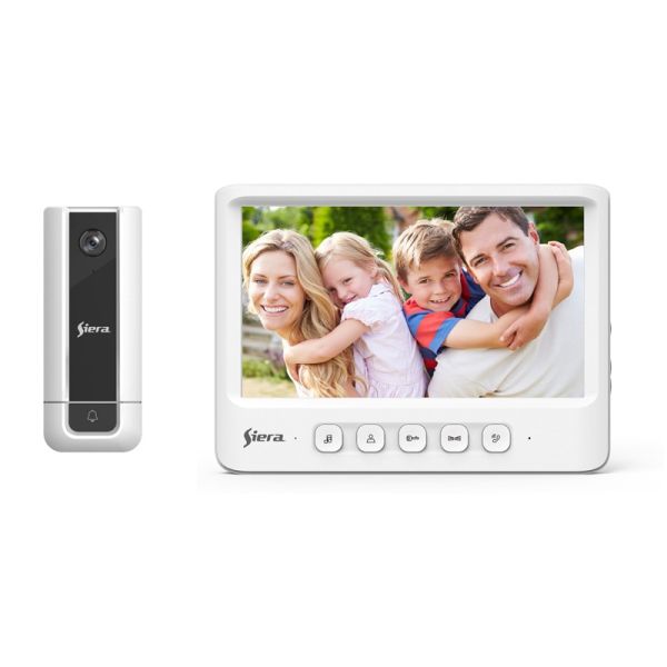 Video Portero Siera VSP 977-V2 7" Wifi - Blanco