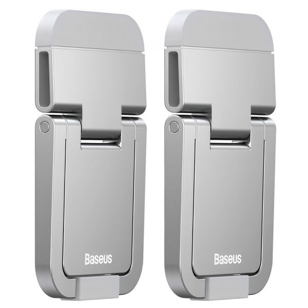 Soporte para Notebook Baseus Slim Laptop Kickstand - Silver 2 piezas