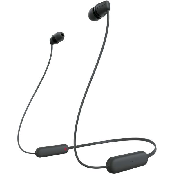 Auricular Sony In-Ear WI-C100 Bluetooth - Negro