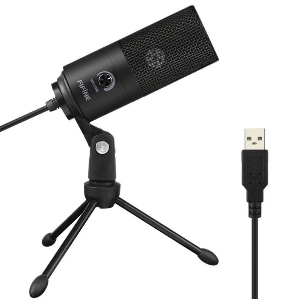 Micrófono Fifine K669 USB - Negro