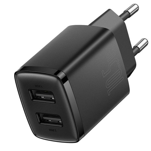 Cargador Baseus CCXJ010201 Compact 10.5 W - Black