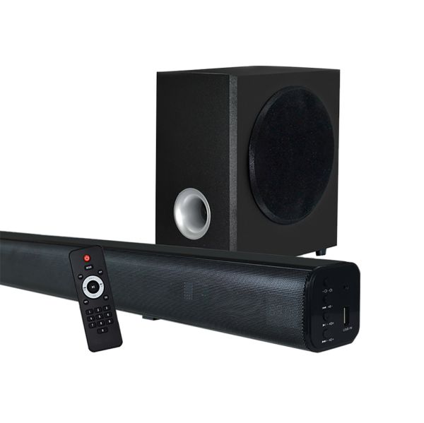 Barra de Sonido Quick QBSSW75W con Subwoofer