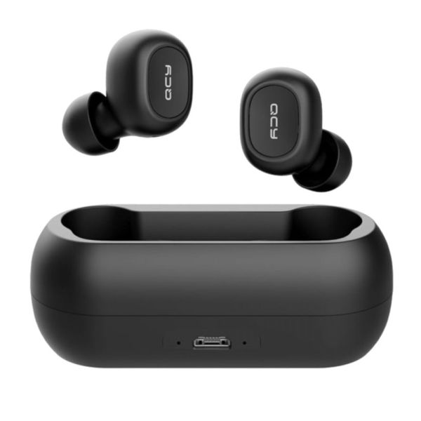Auricular QCY T1C TWS Bluetooth - Negro