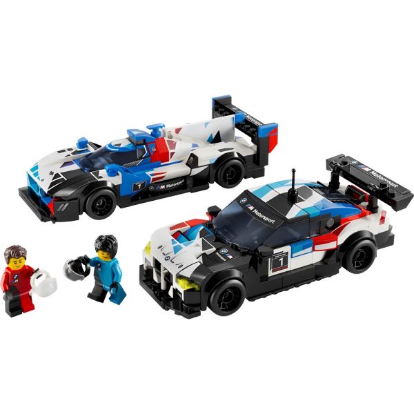Coches de Carreras BMW M4 GT3 y BMW M Hybrid V8 LEGO Speed Champions 76922 - 676 piezas