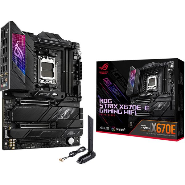 Placa Madre Asus ROG Strix X670E-E Gaming Wifi AM5 DDR5 ATX