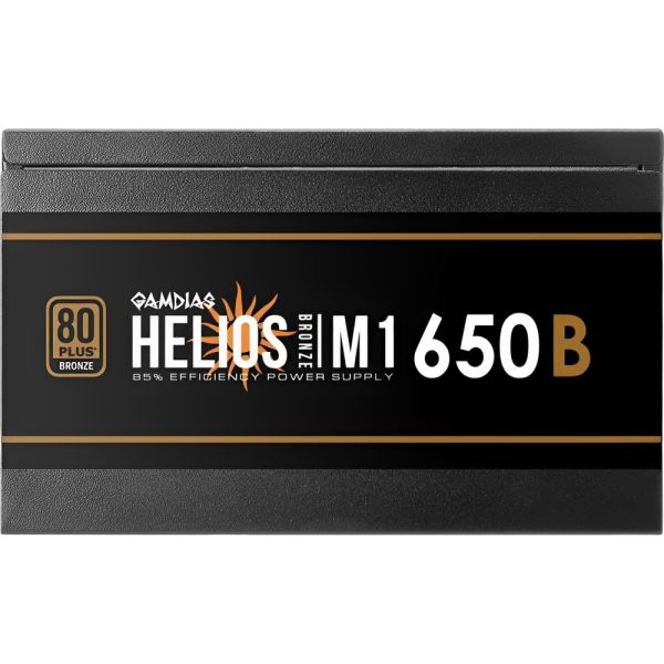 Fuente de Alimentación Gamdias Helios M1-650B Plus Bronce 650 W