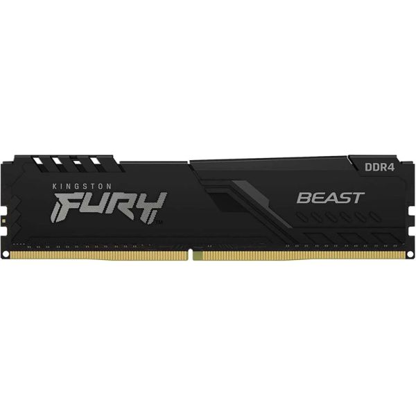 Memoria RAM DDR4 Kingston 3200 MHz 32 GB Fury Beast KF432C16BB/32 - Negro
