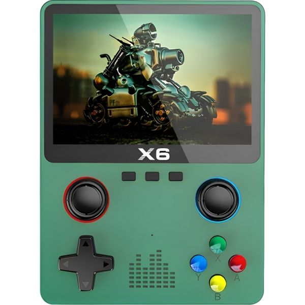 Consola Portátil VJ X6 Retro - Verde