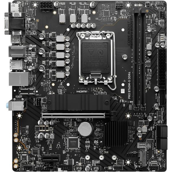Placa Madre MSI Pro B760M-G LGA 1700 DDR4