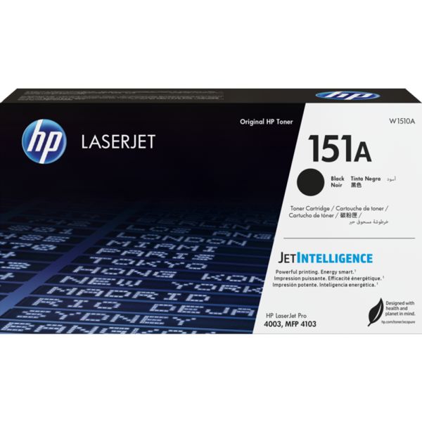 Cartucho de Tóner HP 151A (W1510A) - Negro