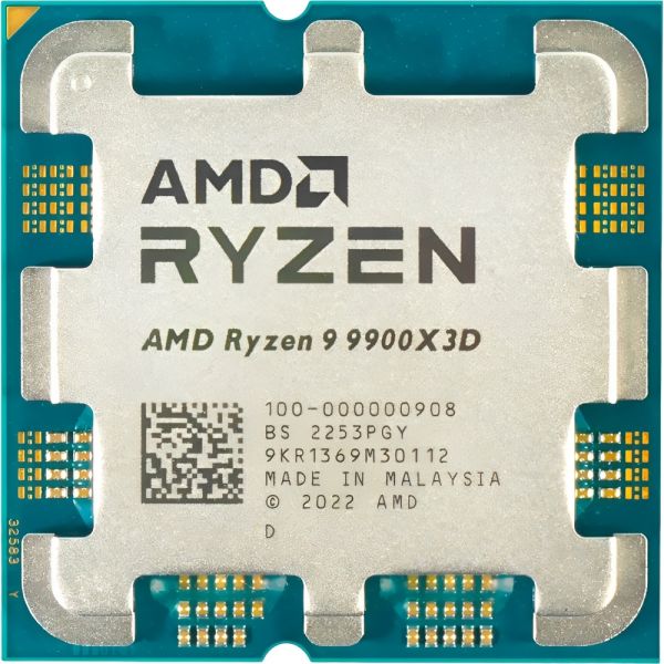 Procesador CPU AMD Ryzen 9 9900X3D 4.4 GHz AM5 (Sin Cooler)