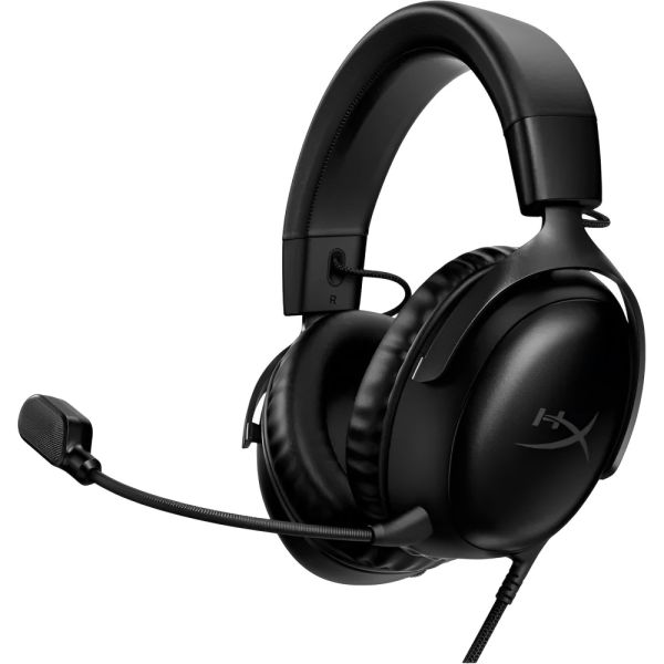 Auricular Gamer Kingston HyperX Cloud III 727A8AA 3.5mm - Negro