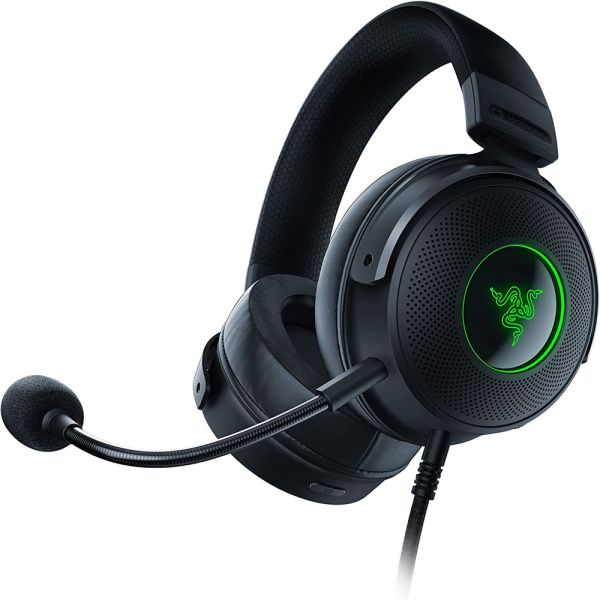 Auricular Gamer Razer Kraken V3 HyperSense Haptic - Negro (RZ04-03770100-R3U1)
