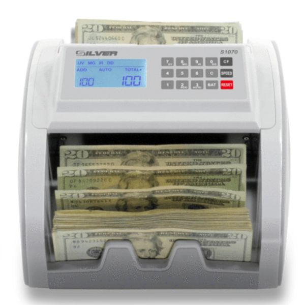 Contador de Billetes Silver s1070 - Bivolt