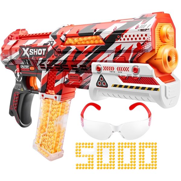 Pistola de Juguete Zuru X-Shot Hyper Gel Clutch 5000 Balines de Gel