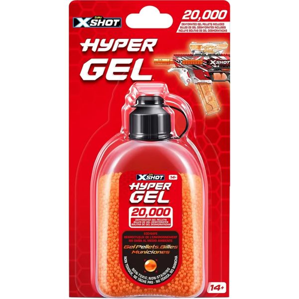 Refill X-Shot Zuru Hyper Gel - 20.000 unidades