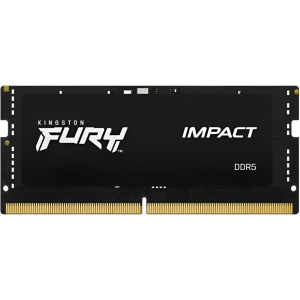 Memoria RAM para Notebook DDR5 Kingston 6000 MHz 16 GB Fury Impact KF560S38IB-16 - Negro