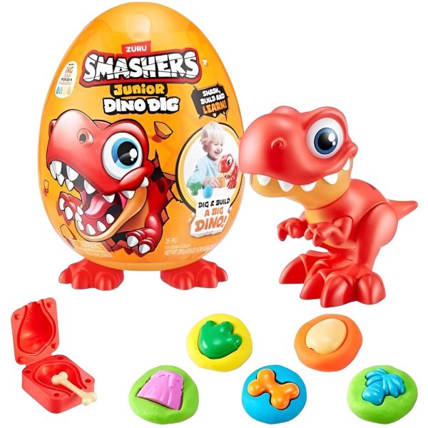 Huevo de Dinosaurio Zuru 74115 Smashers Junior Dino Dig - Grande