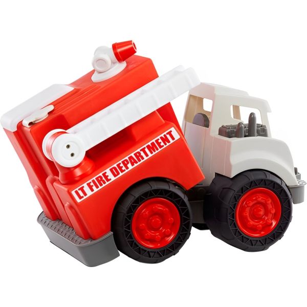 Camión de Bomberos Little Tikes Dirt Diggers 2 en 1 - Rojo/Gris