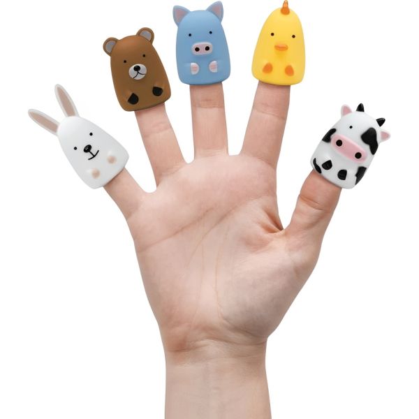 Marionetas de Dedo Buba Animales de Granja BUB9728 - Multicolor